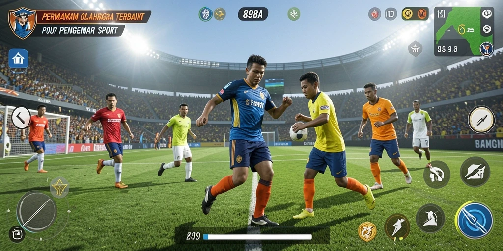 Tampilan gameplay 898A yang penuh aksi dan seru.