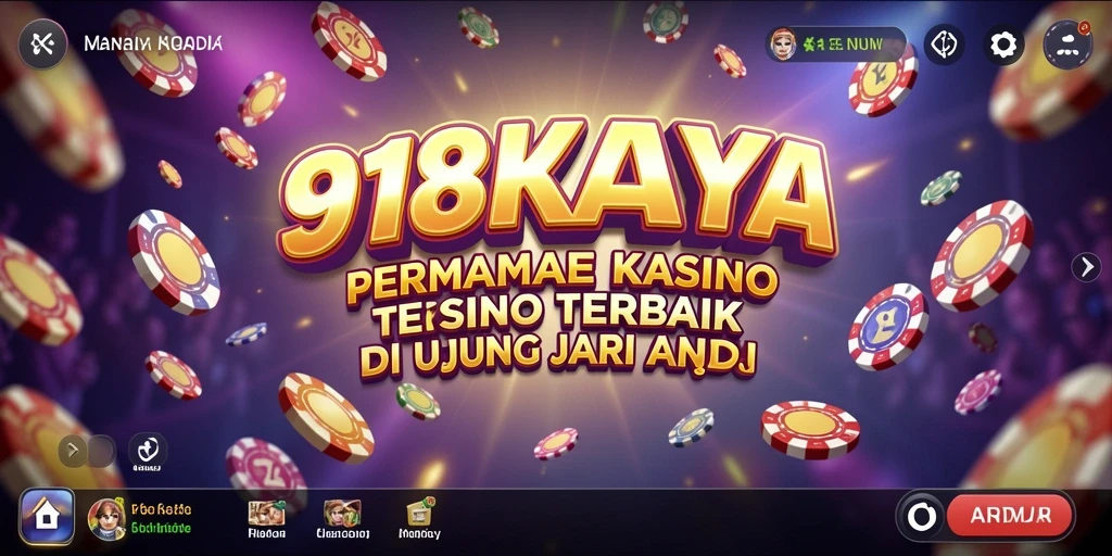 Tampilan menarik dari gameplay Kasino 918KAYA yang seru.