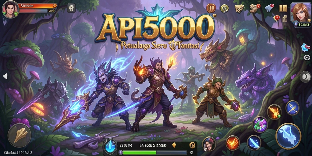 Gameplay seru API5000 di dunia petualangan yang menakjubkan.