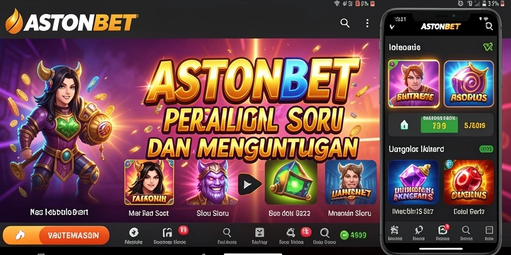 Screenshot dari gameplay menarik ASTONBET yang penuh warna.