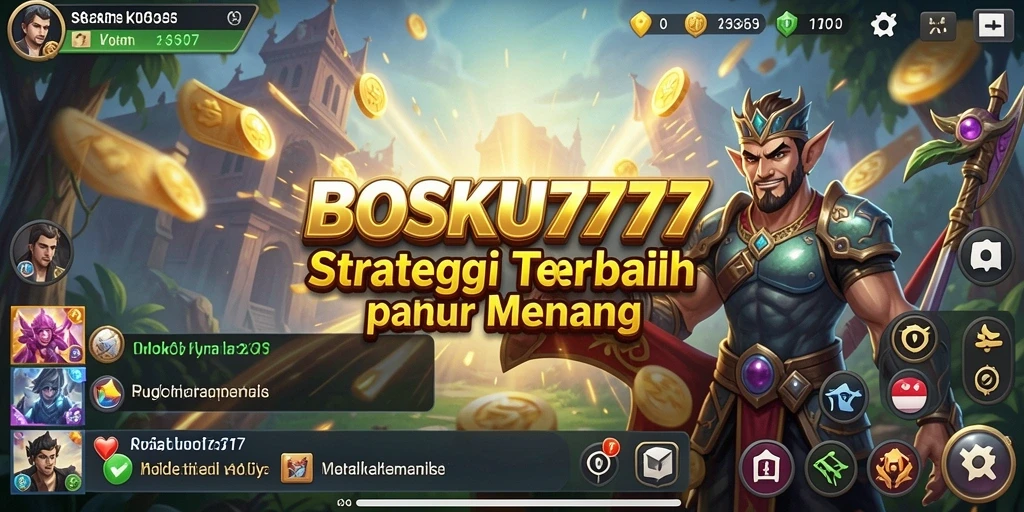 Tampilan gameplay seru dalam BOSKU777 dengan berbagai strategi.