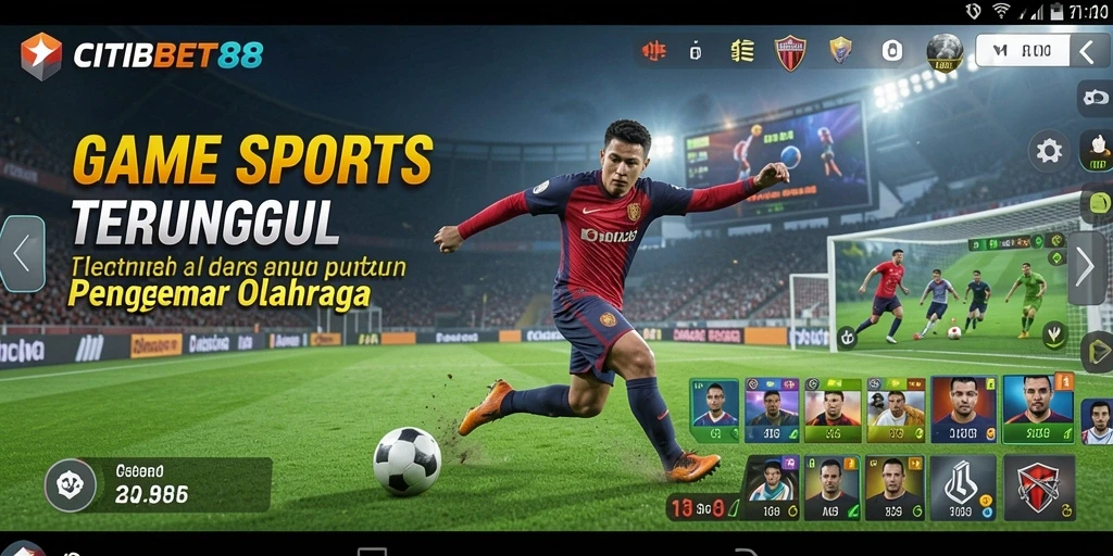 Tampilan gameplay CITIBET88 yang menarik dan interaktif di dunia olahraga.