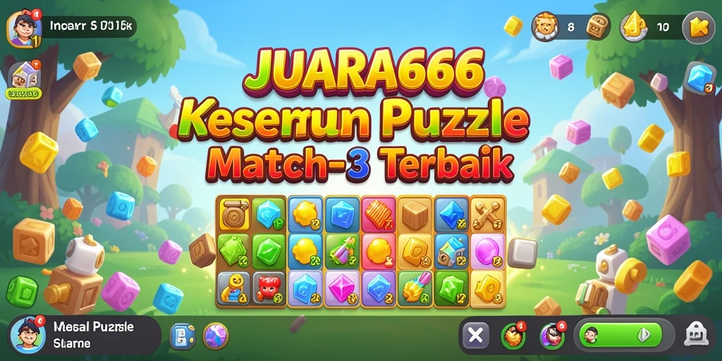 Gameplay JUARA666 yang mengasyikkan dengan grafis cerah.