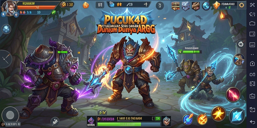 Tampilan gameplay PUCUK4D yang menakjubkan dan penuh aksi.