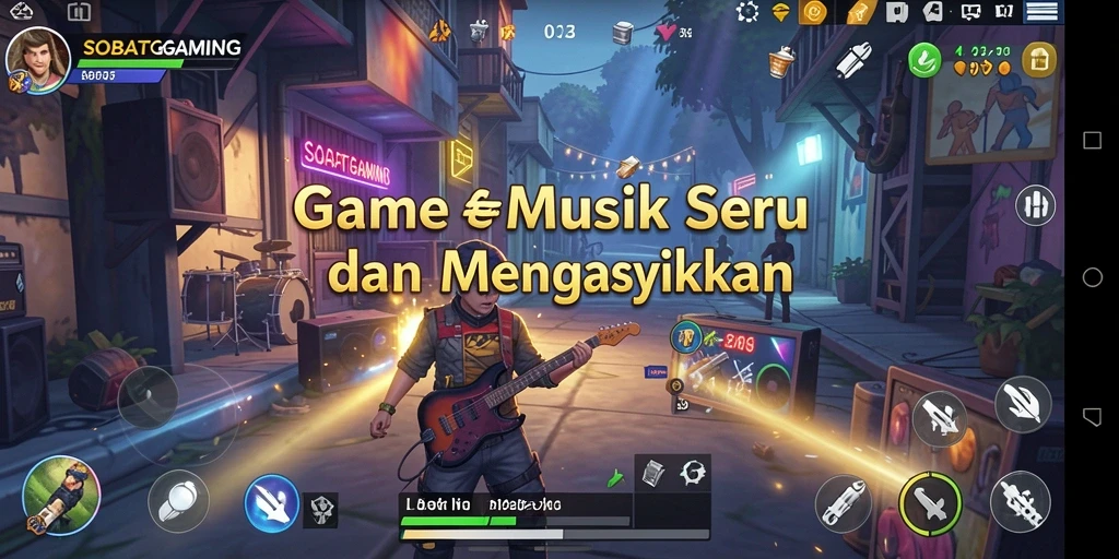 Tampilan gameplay SOBATGAMING yang memikat dan interaktif