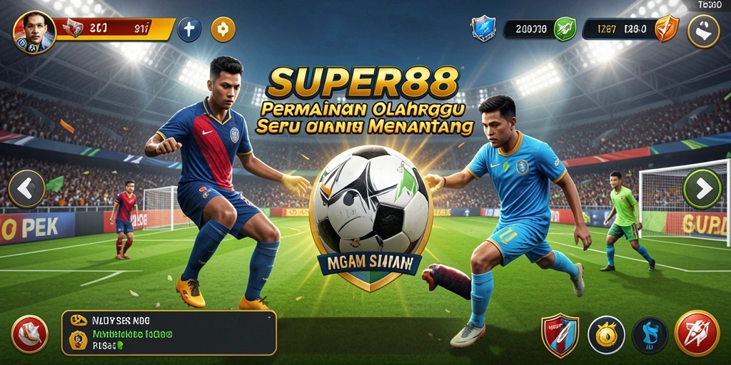 Gameplay seru dalam SUPER88 yang penuh aksi olahraga.