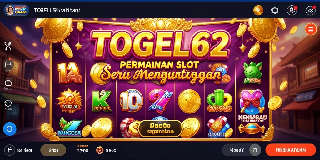Screenshot gameplay TOGEL62 yang menarik dan mengasyikkan.